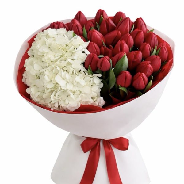 Red & White Elegance