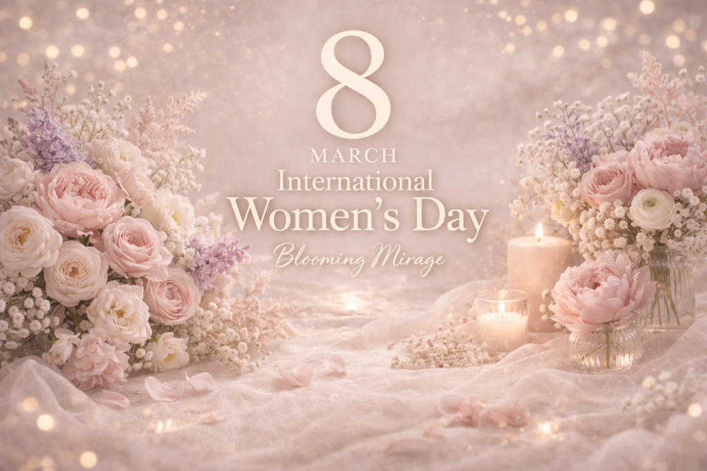 International Women’s Day: A Celebration of Beauty, Strength, and Flowers