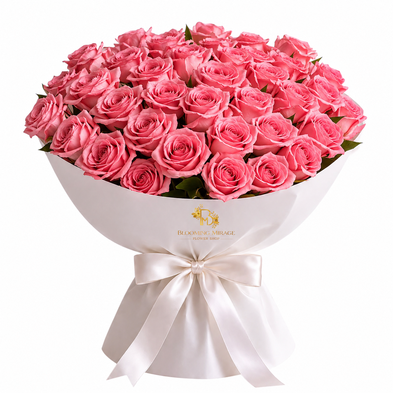 50 Pink Roses
