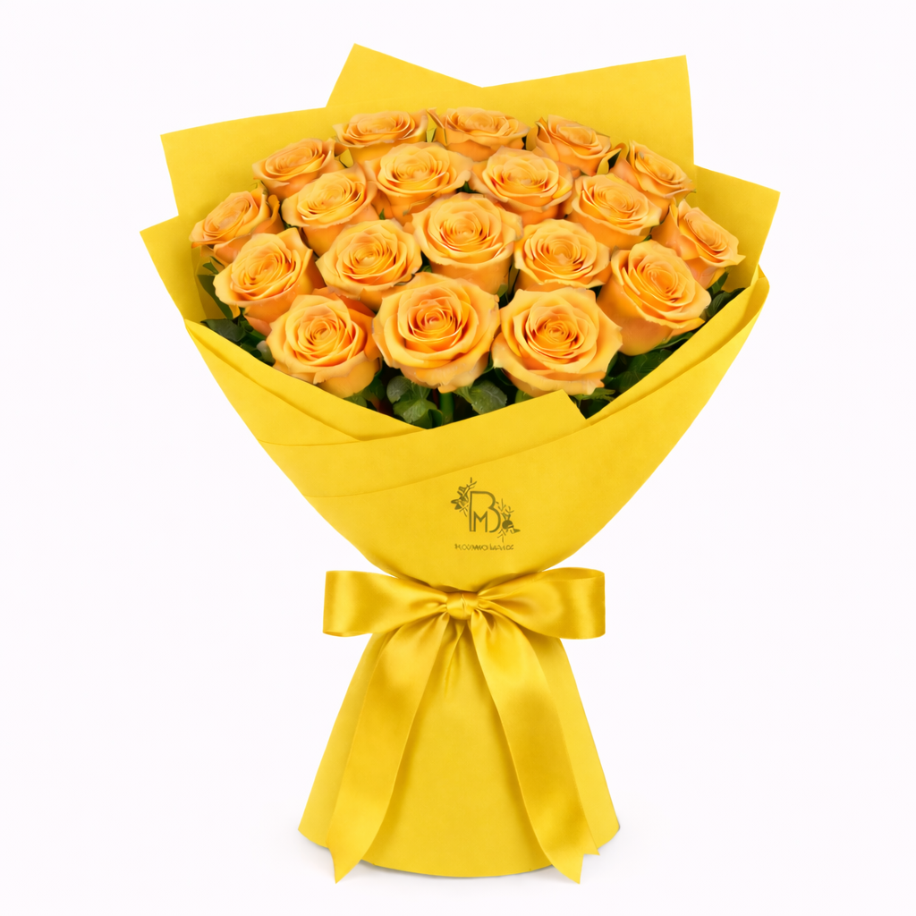 25 Yellow Roses - Image 2