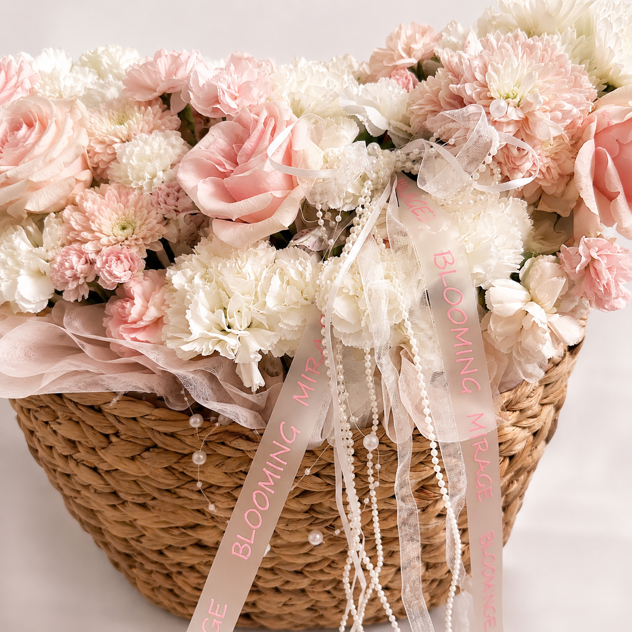 Blush Pearl Basket - Image 2
