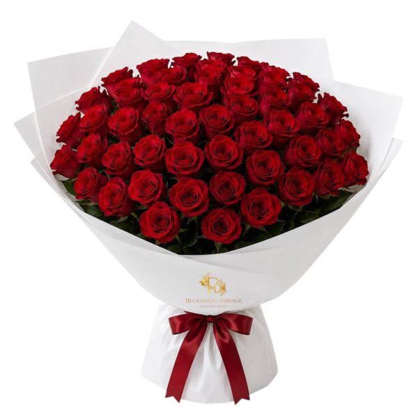 50 Red Roses